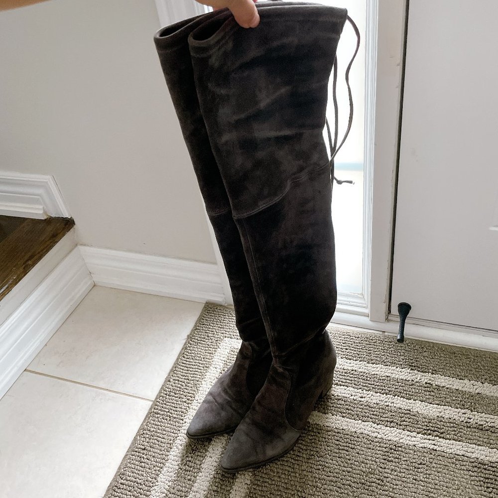 90% NEW STUART WEITZMAN BOOTS, THIGHLAND SIZE 6.5 - Picture 4 of 10